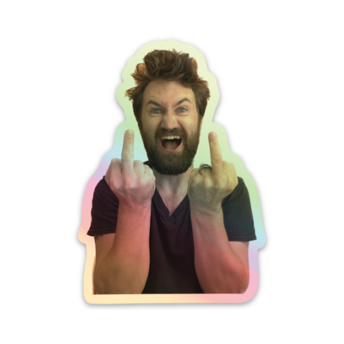 MIDDLE FINGER STICKERS (3 pack)